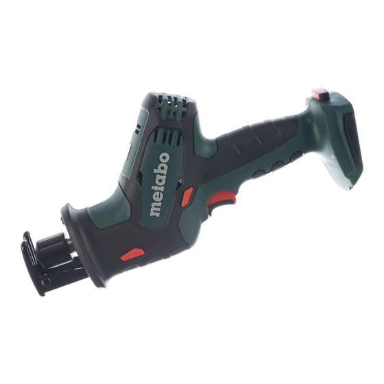 Metabo PowerMaxx ASE SSE 18 LTX Compact Notice D'utilisation