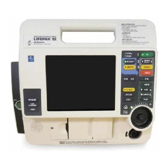 Medtronic LIFEPAK 12 Mode D'emploi