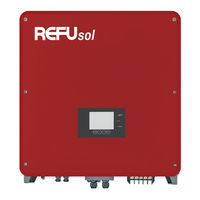 REFU sol 33K-2T Mode D'emploi