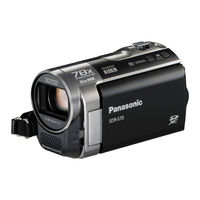 Panasonic SDR-S70 Mode D'emploi