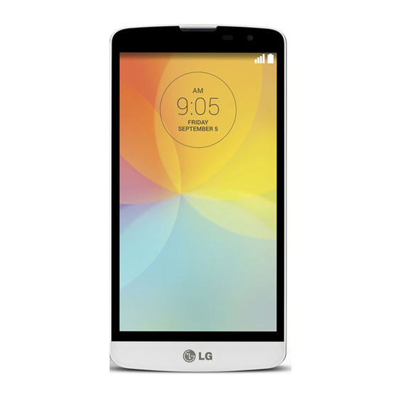 LG L Bello Guide De L'utilisateur