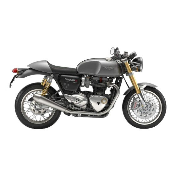 Triumph Street Twin Manuels