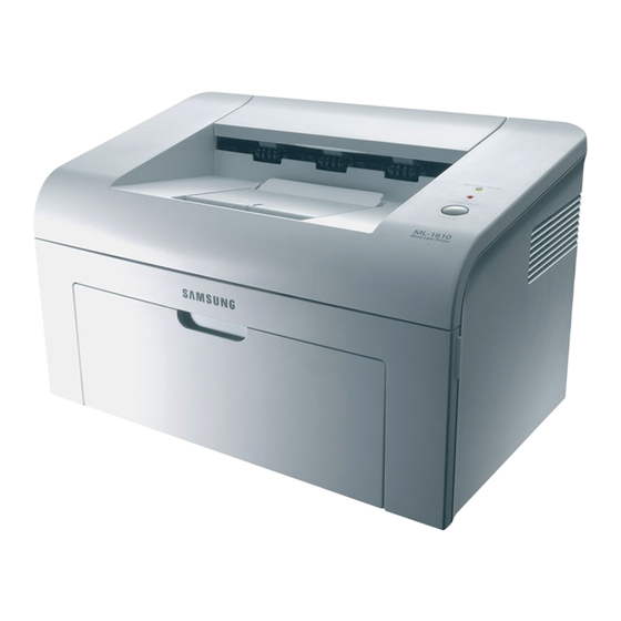Samsung ML-1610 Serie Mode D'emploi