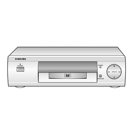 Samsung DVD-907 Manuel De L'utilisateur