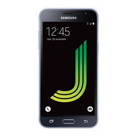 Samsung GALAXY J3 2016 GOLD Mode D'emploi