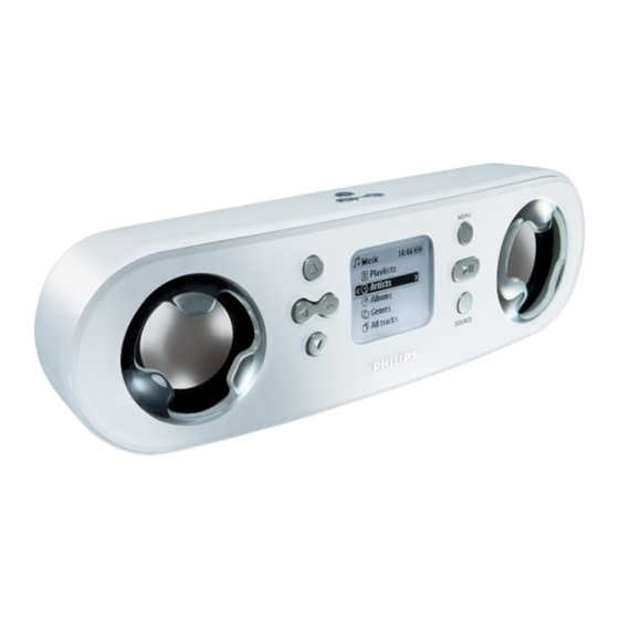 Philips ShoqBox PSS110/00 Guide D'utilisation