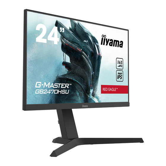 Iiyama G-Master GB2470HSU Manuels