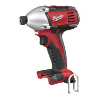 Milwaukee 2650-20 Manuel De L'utilisateur