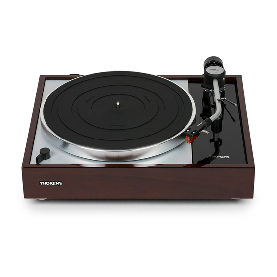 THORENS TD 1500 Manuels