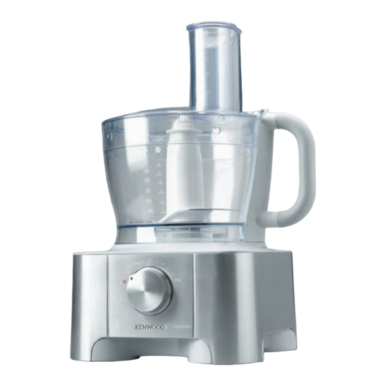 Kenwood multipro FP905 Serie Mode D'emploi