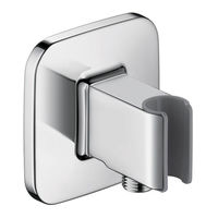 Hansgrohe FixFit Porter Square 26486000 Mode D'emploi / Instructions De Montage