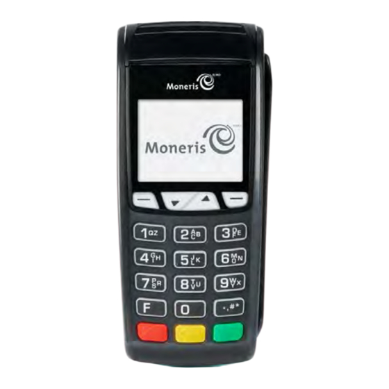 Moneris iCT250 Guide De Référence