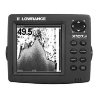 Lowrance X102C Guide D'utilisation