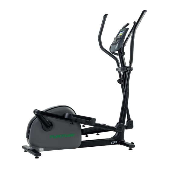 Tunturi C50 Cross trainer Manuel De L'utilisateur