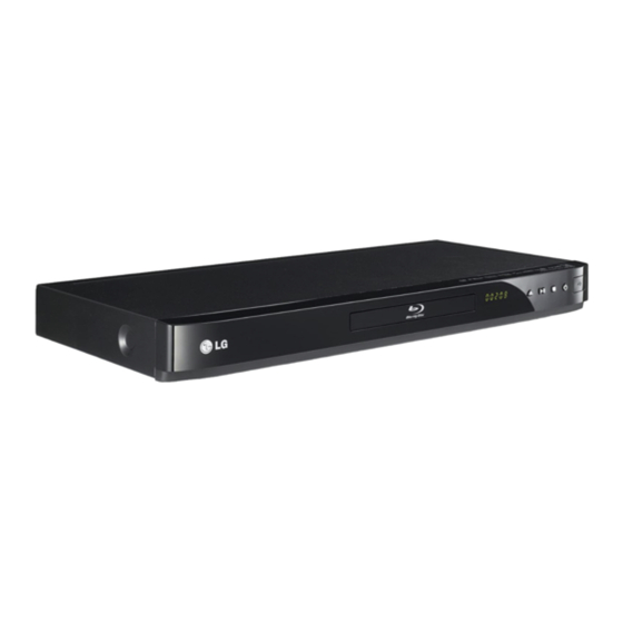 LG BD550 Manuel D'utilisation