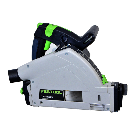 Festool TS 55 REBQ Notice D'utilisation D'origine