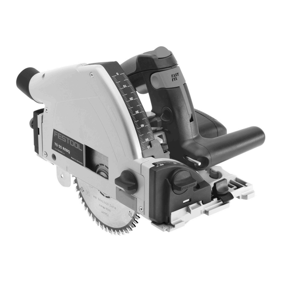 Festool TS 55 REBQ Notice D'utilisation D'origine