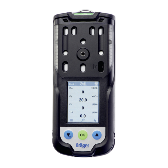 Dräger X-am 3500 Mode D'emploi