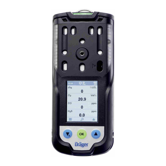 Dräger X-am 3500 Notice D'utilisation
