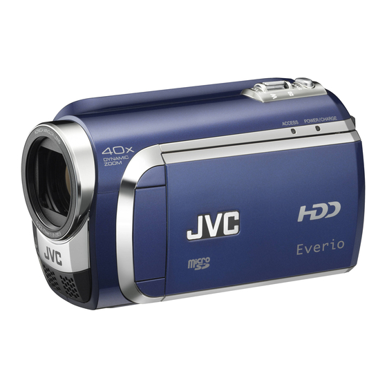 JVC GZ-MG680 Guide D'utilisation