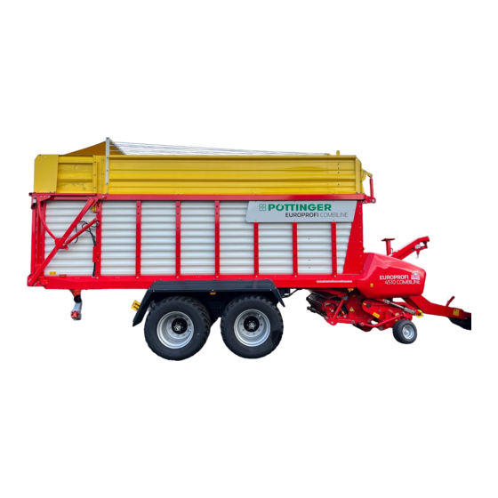 Pottinger EUROPROFI 4510 L/D combiline Notice D'utilisation