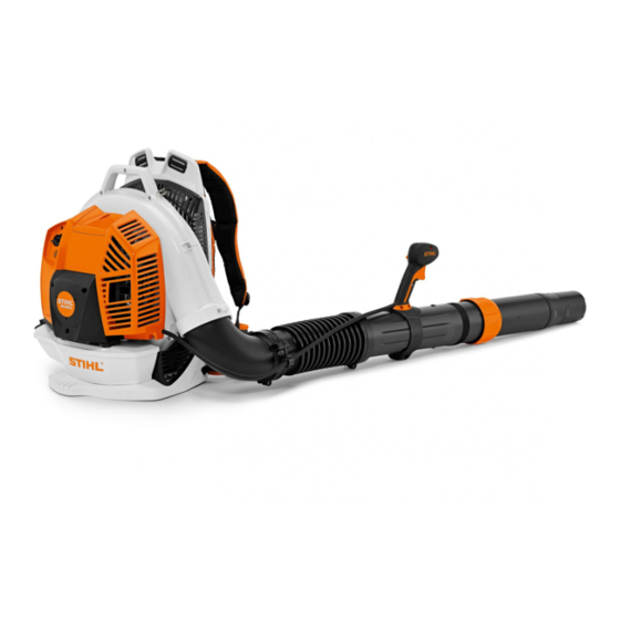 Stihl  BR 800 Notice D'emploi