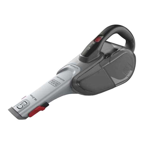 Black & Decker DVJ315B Mode D'emploi