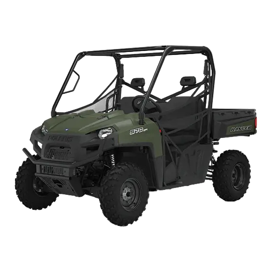 Polaris RANGER 570 2023 Manuel D'utilisation