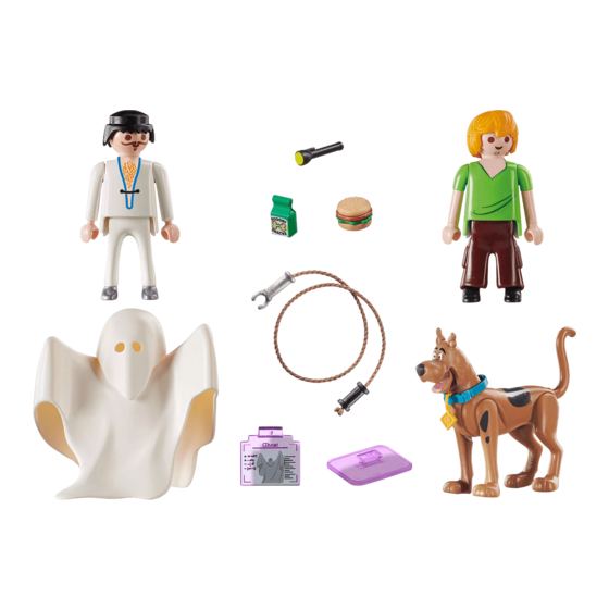 PLAYMOBIL SCOOBY-DOO! 70287 Mode D'emploi