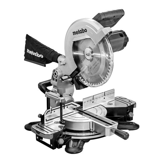 Metabo KS 305 M Notice Originale