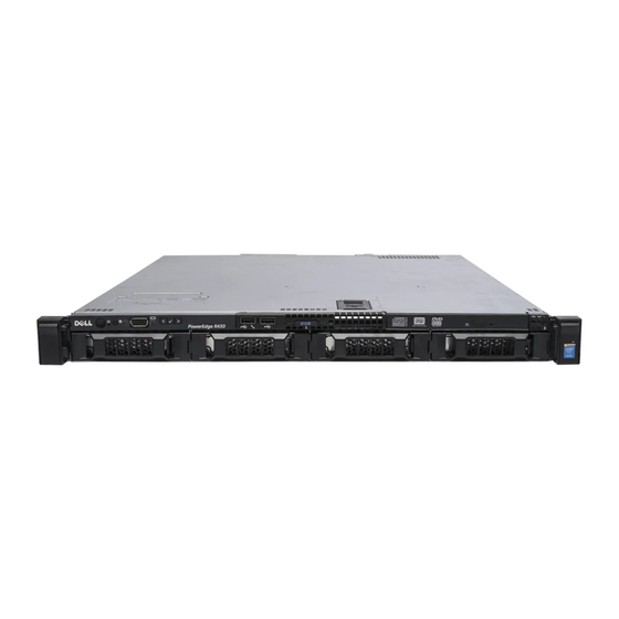 Dell PowerEdge R430 Manuel Du Propriétaire