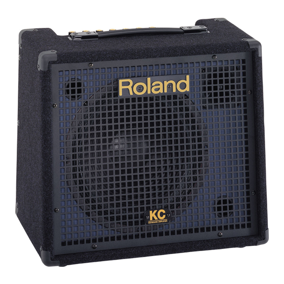 Roland KC-150 Mode D'emploi