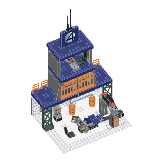 Mega Bloks FANTASTIC 4 Baxter Building Lab Mode D'emploi