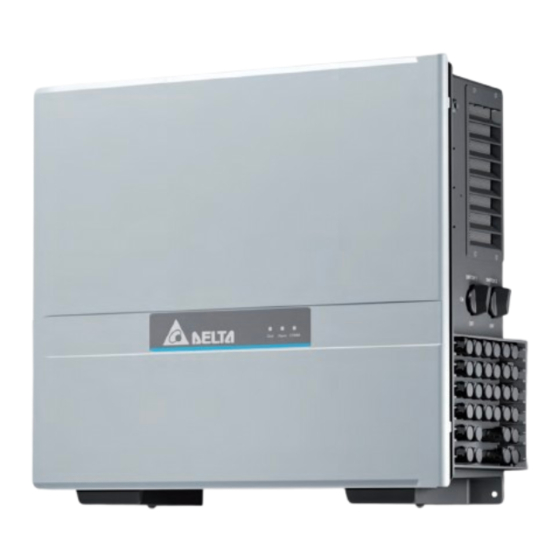 Delta M100A 280 Flex Instructions D'installation Et De Mise En Service