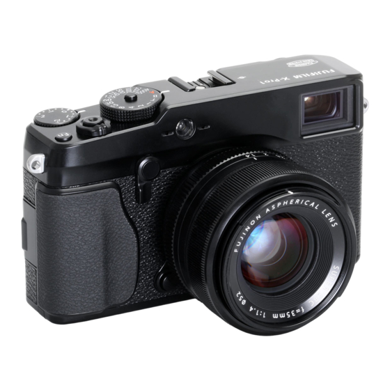 FujiFilm X-Pro1 Manuels