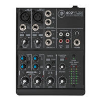 Mackie 802VLZ4 Mode D'emploi