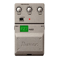 Ibanez TONE-LOK FZ7 FUZZ Mode D'emploi