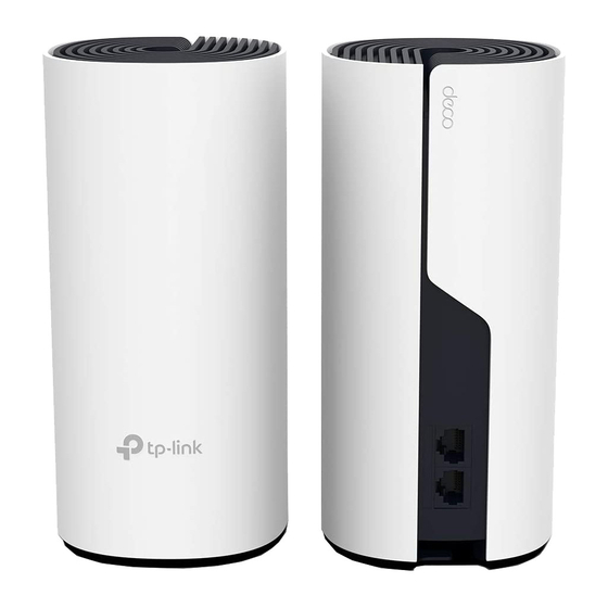 TP-Link Deco P9 Consignes D'installation