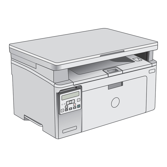 HP LaserJet Pro MFP M129 Série Guide De L'utilisateur