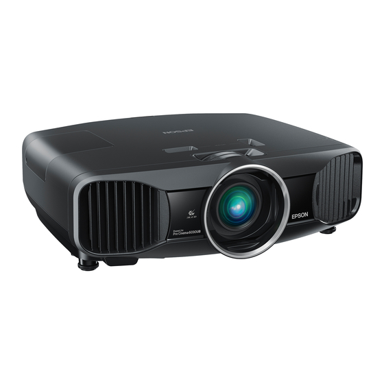 Epson PowerLite Pro Cinema 4030 Guide De L'utilisateur