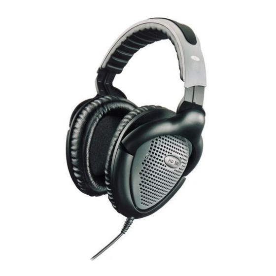 Sennheiser HD 500 FUSION Notice D'emploi