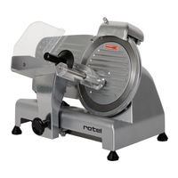 Rotel SLICER UNIVERSAL 4092CH Mode D'emploi