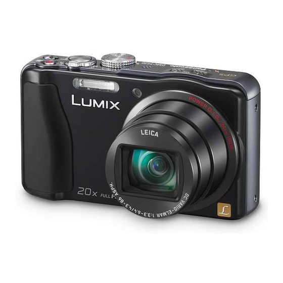 Panasonic LUMIX DMC-TZ30 Mode D'emploi De Base