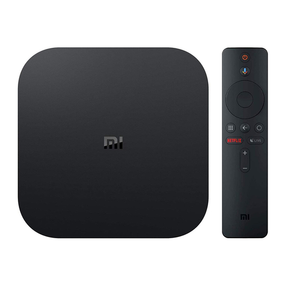 Xiaomi Mi Box S Manuel D'installation