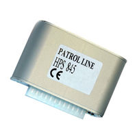 PATROLLINE HPS 845 Mode D'emploi
