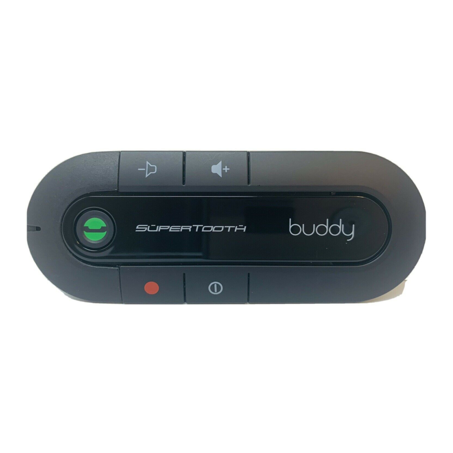 SUPERTOOTH buddy Mode D'emploi