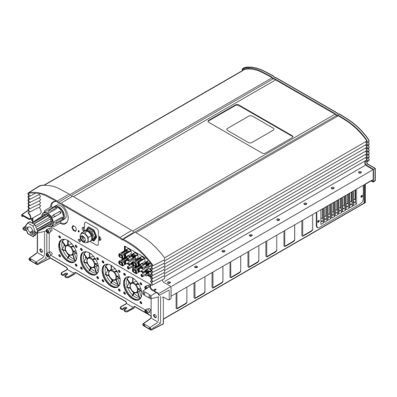 socomec SUNSYS B12 Manuel D'installation Et D'utilisation