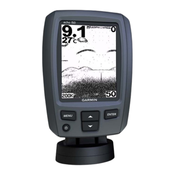 Garmin echo 100 Instructions D'installation