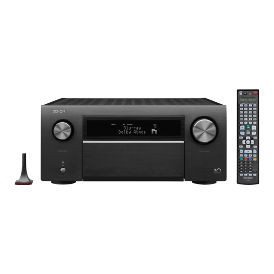 Denon AVC-A110 Manuel De L'utilisateur