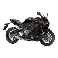 Honda CBR650R Manuel Du Propriétaire